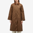 Holzweiler Women's Debbie Oiled Jacket in Dark Brown