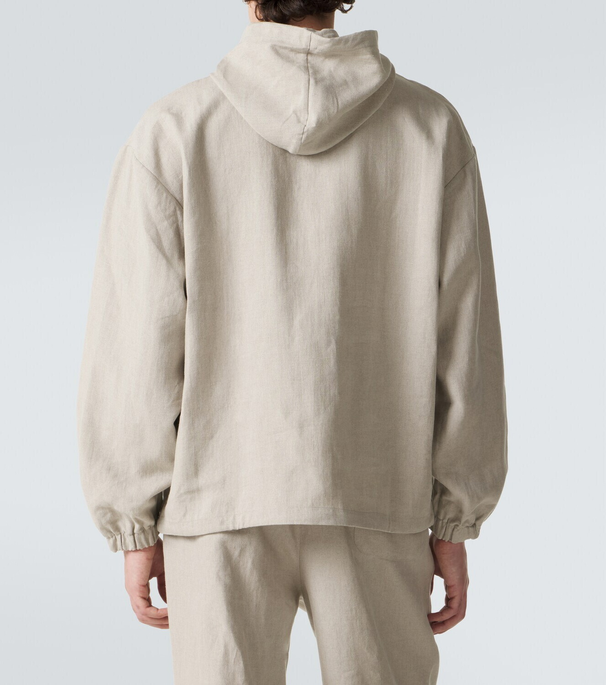 Stòffa Hooded linen jacket