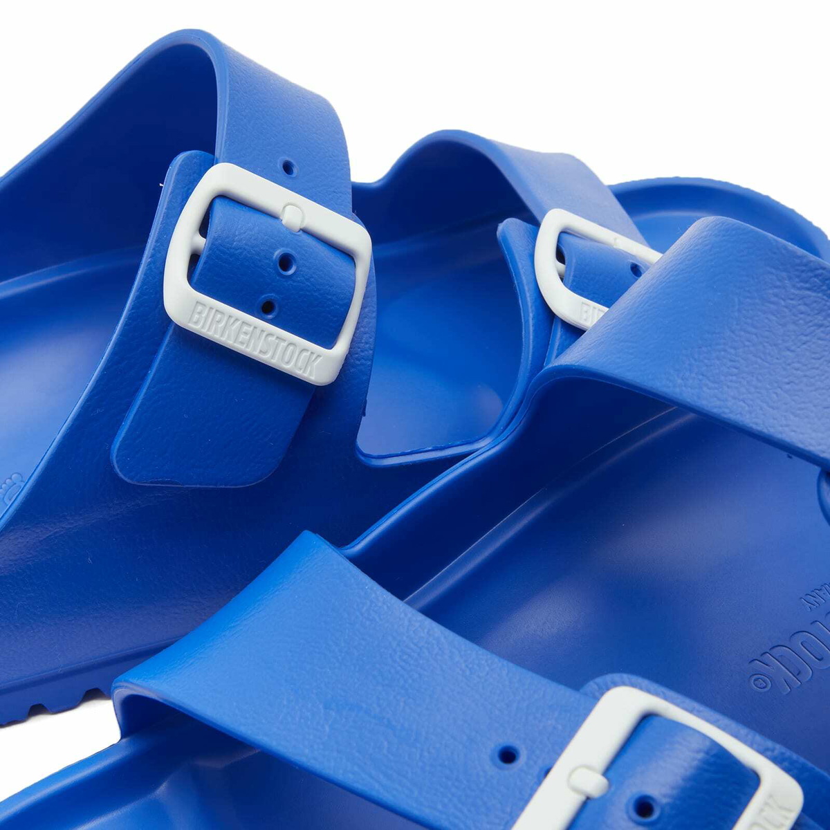 Birkenstock hot sale blue plastic