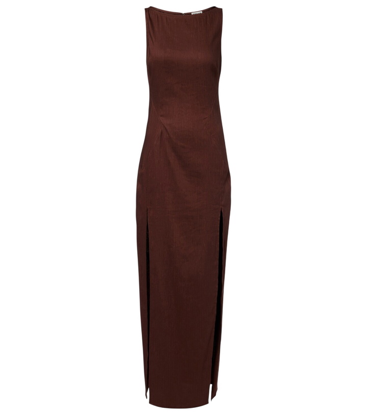Staud Bridal Joy cotton-blend maxi dress Staud