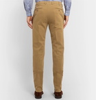 Loro Piana - Cotton-Blend Twill Chinos - Tan