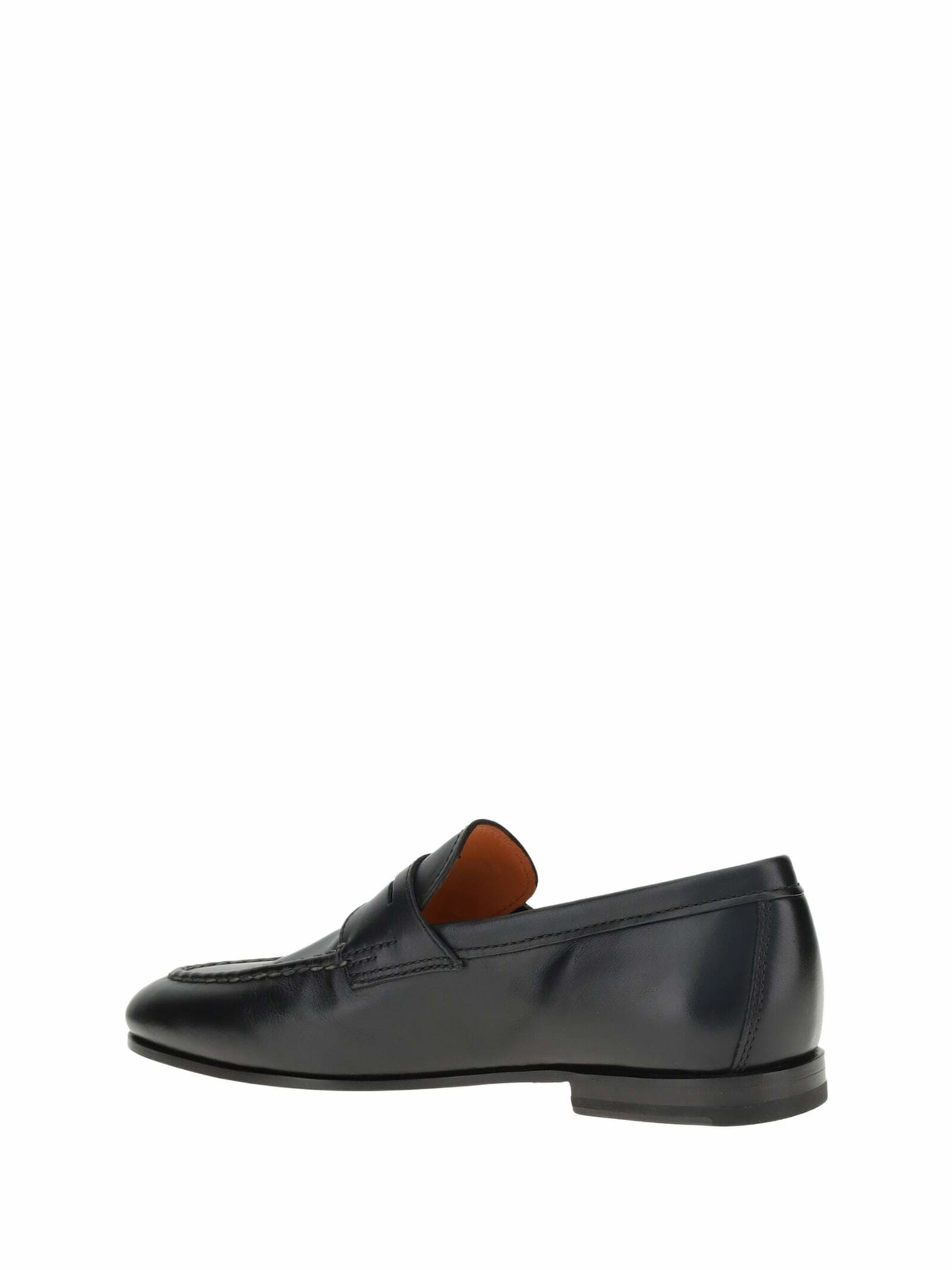 Santoni Leather Loafers