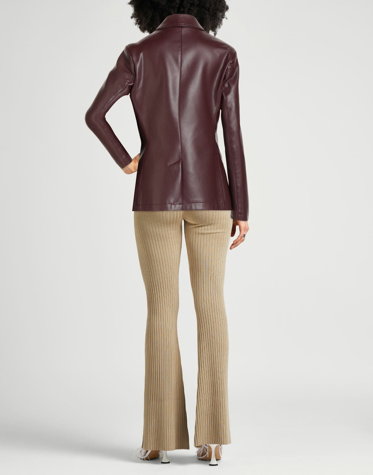 Blumarine Womens Blazer Burgundy