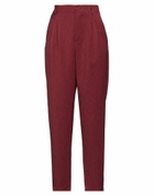 Manila Grace Womens Pants Garnet