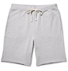 Handvaerk - Flex Mélange Loopback Pima Cotton-Jersey Shorts - Gray