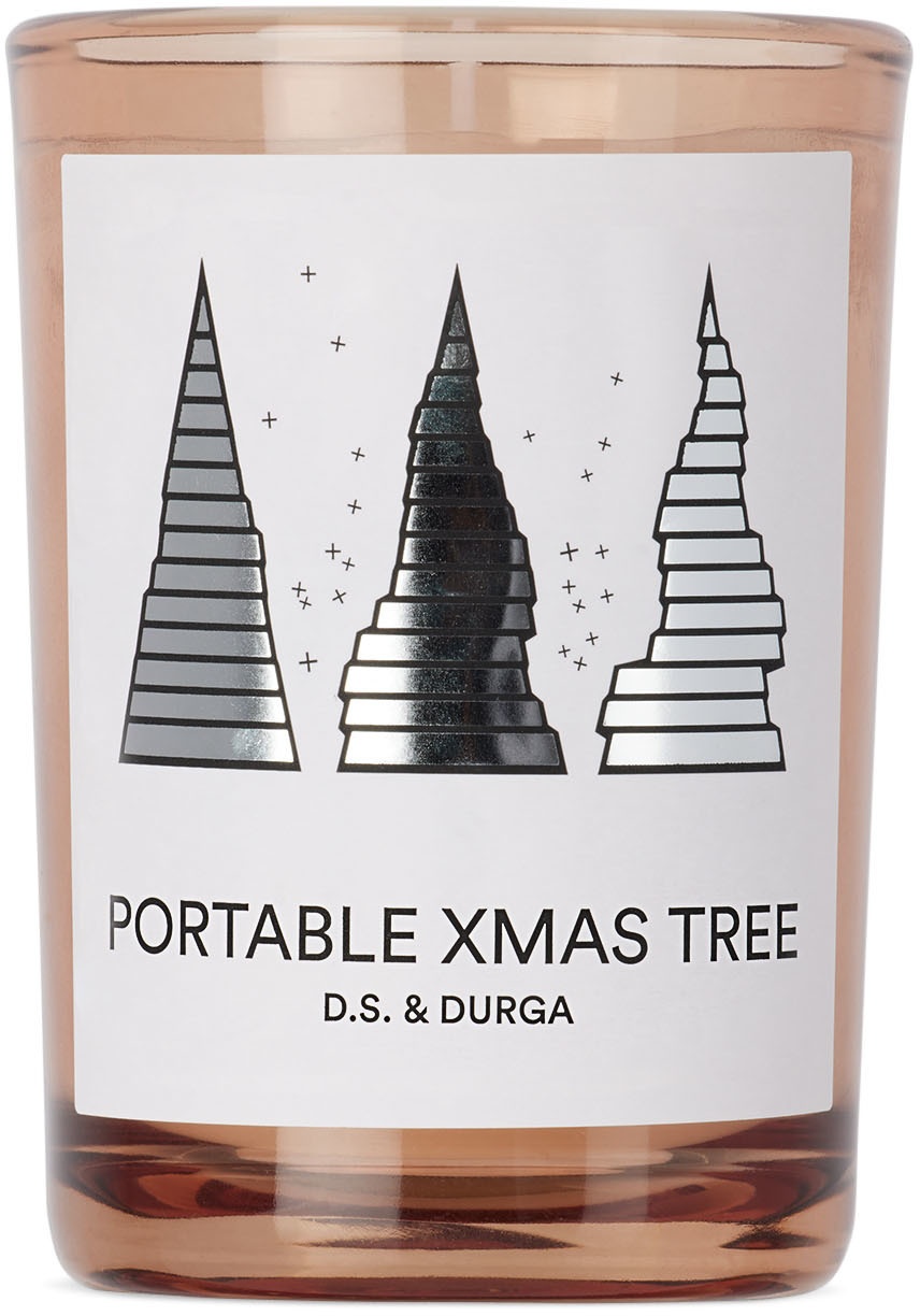 D.S. & DURGA Portable Xmas Tree Candle, 8 oz