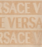 Versace Home Versace Allover cotton terry bathrobe