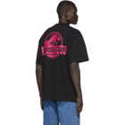 GCDS Black T-Rex T-Shirt