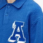 Axel Arigato Men's Team Polo Sweater in Bright Blue