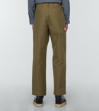 Kenzo - Cotton canvas wide-leg pants