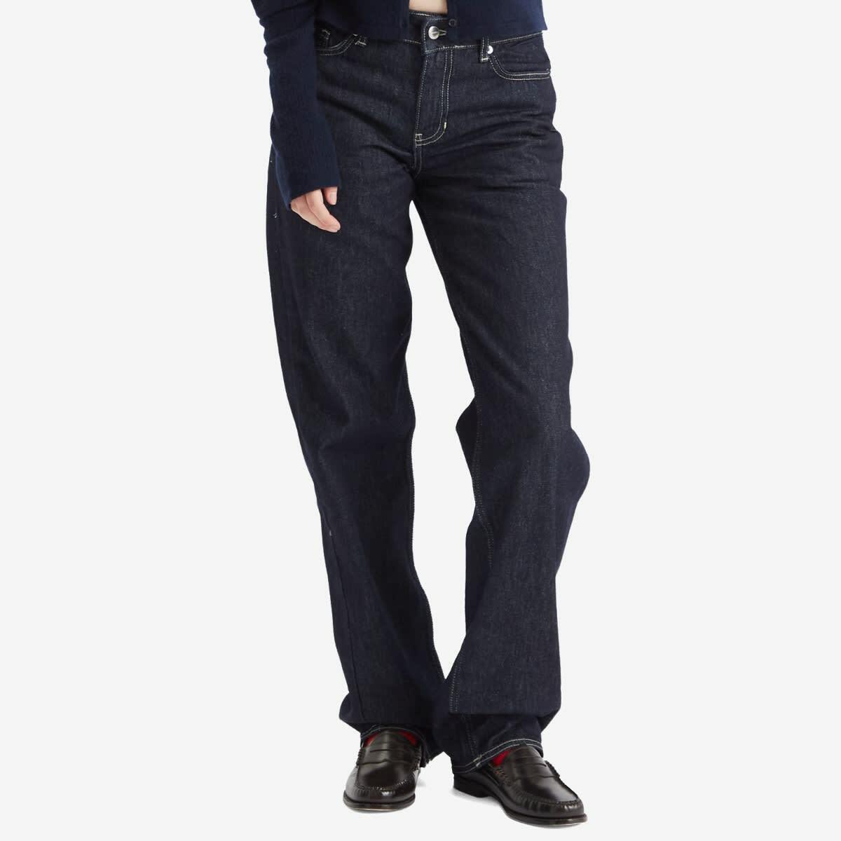 Peachy Den Women's Joan Jeans in Dark Rinse