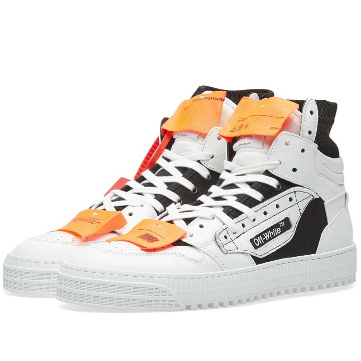 Photo: Off-White Off-Court Tumbled Sneaker