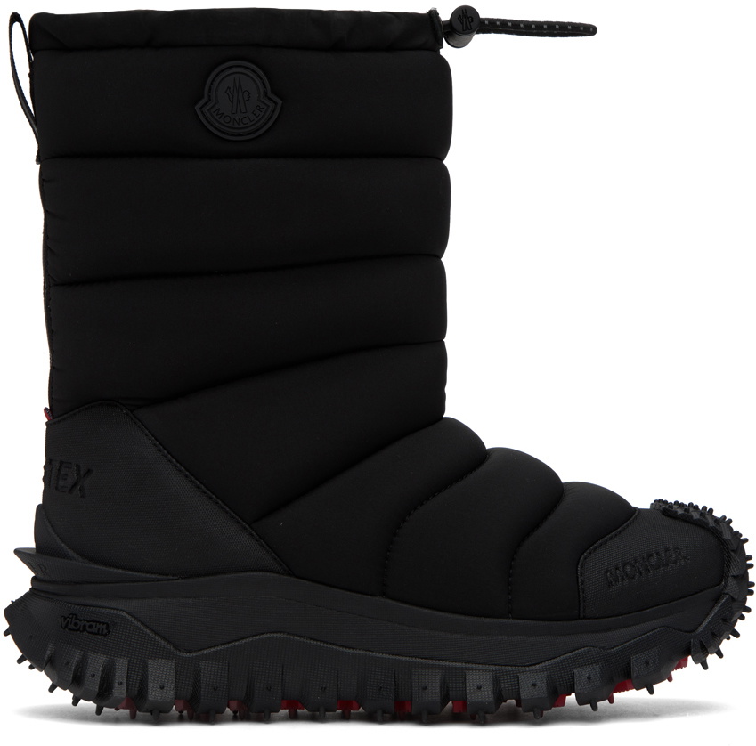 Moncler Black Trailgrip Après Boots Moncler