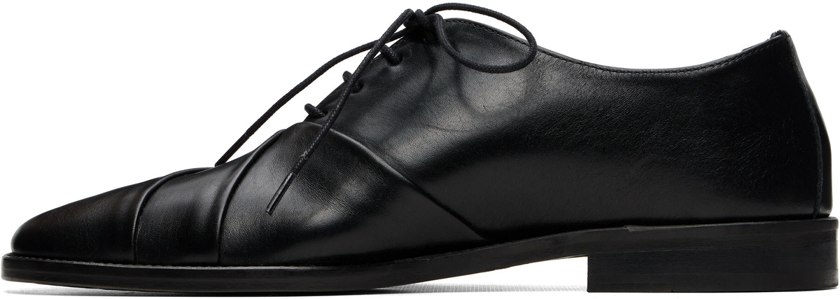 HEREU Black Retall Derbys