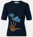 Erdem Floral jacquard sweater