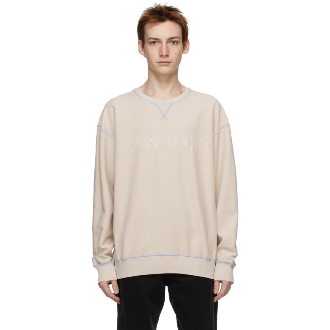 Photo: JW Anderson Off-White Inside-Out Contrast Sweatshirt