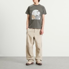 Snow Peak Men's Camping Graphic T-Shirt in Grey