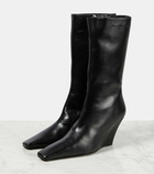 Acne Studios Brancesca 80 leather ankle boots