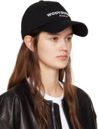 Wooyoungmi Black Embroidered Ball Cap