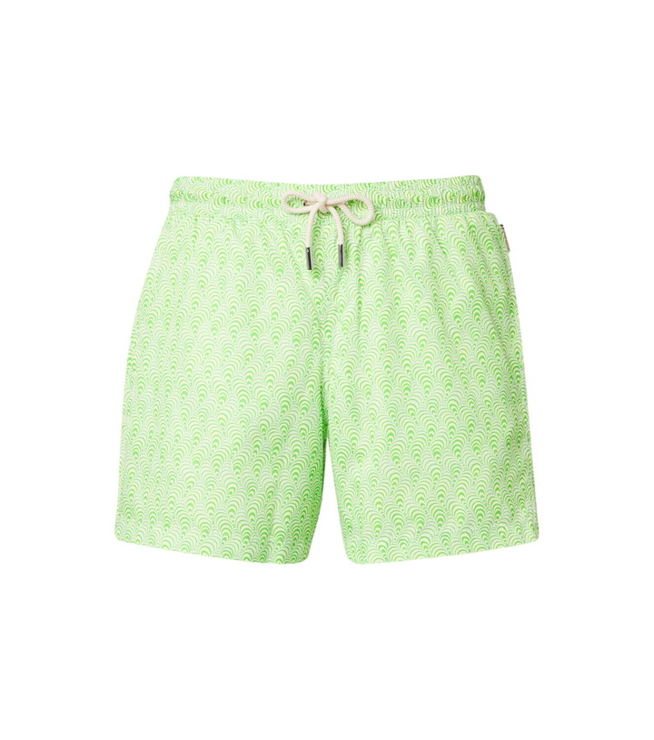 Photo: Orlebar Brown Boxer III printed swim trunks