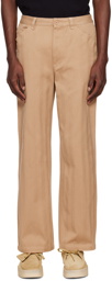 Wood Wood Taupe Will Trousers