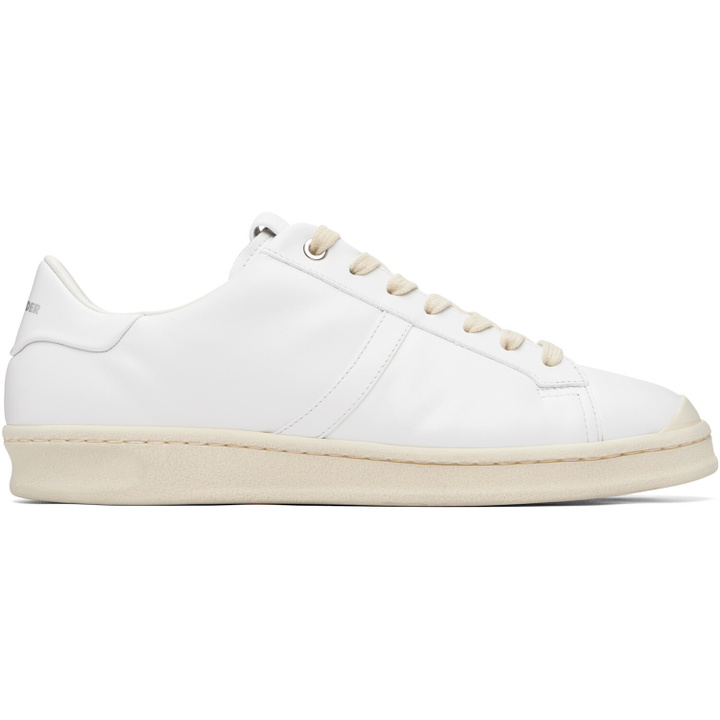 Photo: Jil Sander White Calfskin Sneakers