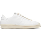 Jil Sander White Calfskin Sneakers