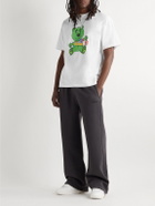 Sorry In Advance - Printed Cotton-Jersey T-Shirt - White