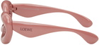 LOEWE Pink Inflated Cat-Eye Sunglasses