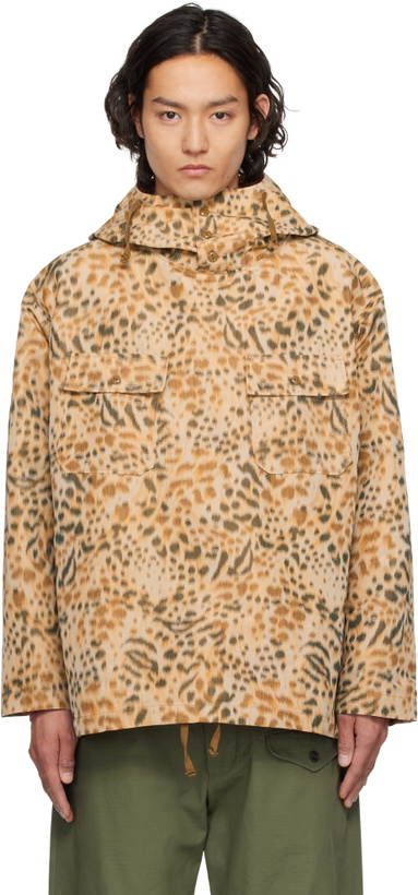 Photo: Engineered Garments Beige Cagoule Jacket