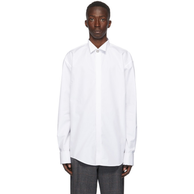 Photo: Balenciaga White Tuxedo Shirt