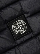 Stone Island Junior - Ages 12-14 Logo-Appliquéd Quilted Shell Down Gilet - Blue