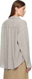 mfpen Gray Button Down Shirt