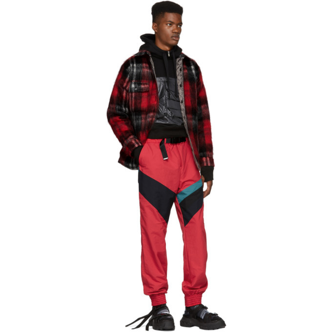 Facetasm Red Stripe Track Trousers