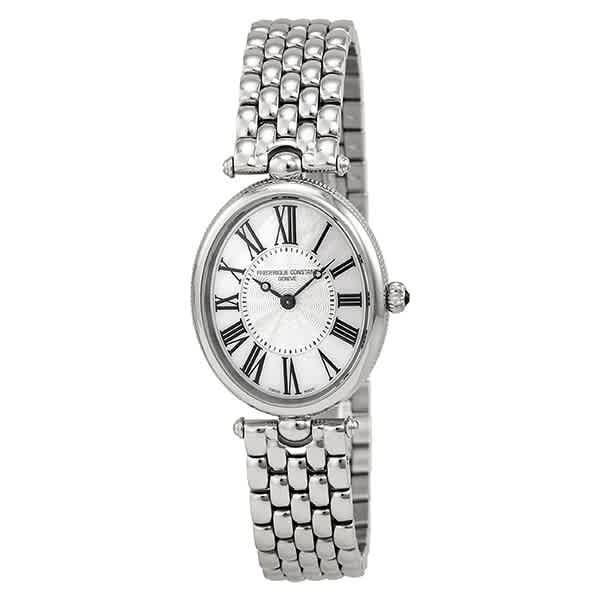 Photo: Frederique Constant Art Deco Silver Dial Ladies Watch FC-200MPW2V6B