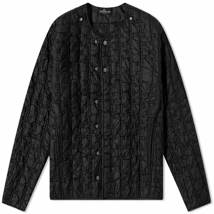 Photo: Stone Island Shadow Project Men's Quilted Liner Jacket in Black