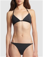 VERSACE Medusa Lycra Triangle Bikini Top