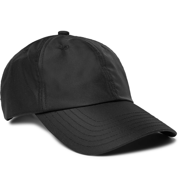 Photo: Acne Studios - Logo-Appliquéd Nylon Baseball Cap - Black