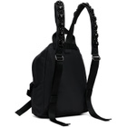 Simone Rocha Black Beaded Utility Bow Backpack