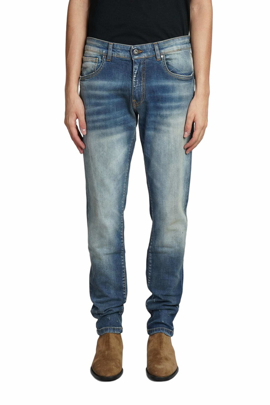 Photo: Salvatore Santoro Jeans In Blue Cotton