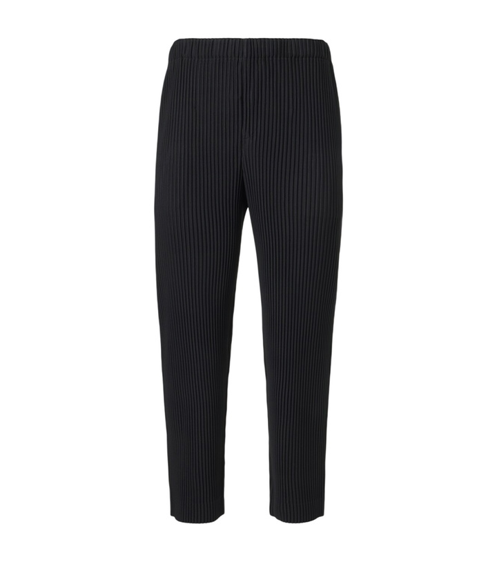 Photo: Homme Plissé Issey Miyake Tuxedo Pleats straight pants