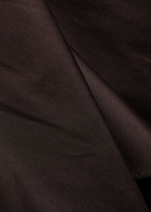 Liberowe Lavinia Darted Cotton-poplin Shirt Dark Purple