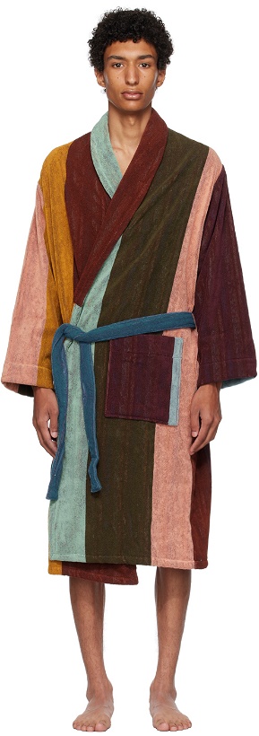 Photo: Paul Smith Multicolor Artist Stripe Robe