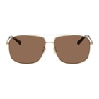 Gucci Gold GG0836SK Sunglasses