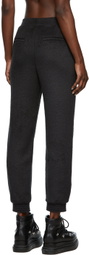 We11done Black Hairy Zurry Lounge Pants