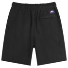 Air Jordan Rare Air Pullover Fleece Short in Black/Chile Red