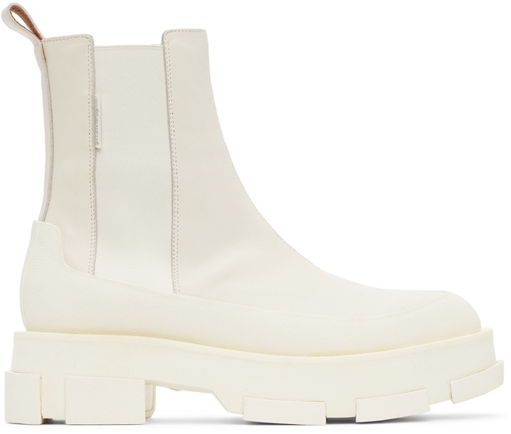 Photo: both Off-White Platform Gao Chelsea Boots