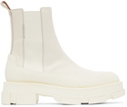 both Off-White Platform Gao Chelsea Boots