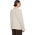 Marni Off-White Cashmere Costa Inglese Sweater