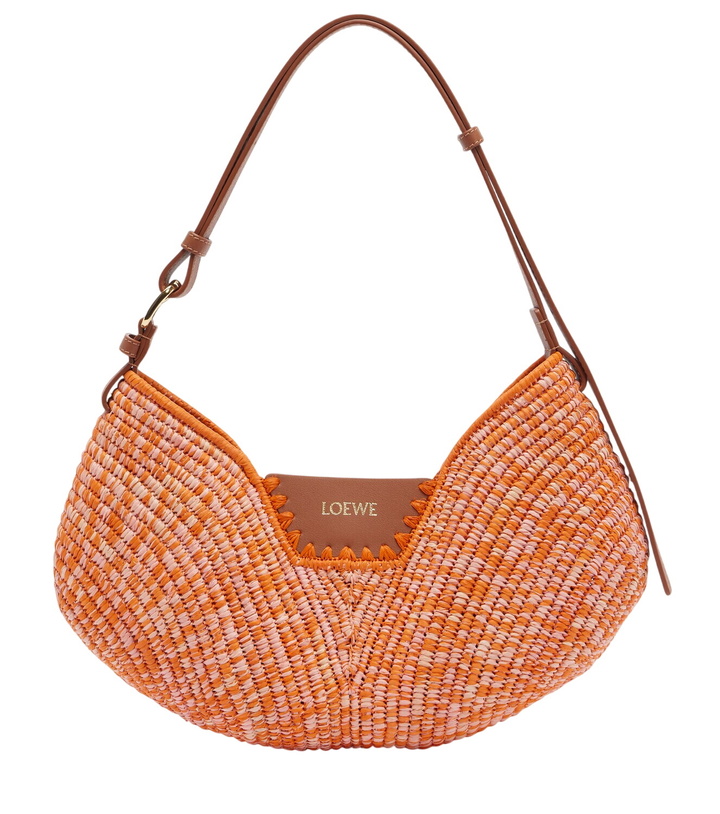 Photo: Loewe Paula's Ibiza Swim Medium raffia shoulder bag